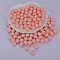 Round Silicone Focal Beads, Bisque, 15mm, Hole: 2mm