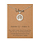 Alloy Constellation Pendant Necklaces, Platinum, Libra, 17.13 inch(43.5cm)
