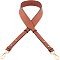 Microfiber Eco-Friendly Imitation Leather Shoulder Strap, with Alloy Swivel Clasps, for Bag Straps Replacement Accessories, Saddle Brown, 102x3.7x0.35cm, Clasp: 59x27x7.5mm