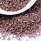 MIYUKI Delica Beads, Cylinder, Japanese Seed Beads, 11/0, (DB1879) Silk Inside Dyed Beige AB, 1.3x1.6mm, Hole: 0.8mm, about 10000pcs/bag, 50g/bag