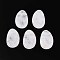 Natural Quartz Crystal Pendants, Rock Crystal Teardrop Charms, 29.5~30.5x19.5~20.5x8~11mm, Hole: 2~3mm