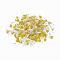 Glass Seed Beads, Mixed Style, Mixed Shapes, Yellow, 1~27x2~4mm, Hole: 0.7~1mm