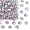 Preciosa® MAXIMA Crystal No Hotfix Flatback Stones, Czech Crystal, Dura Foiling, Round(438 11 615 Chaton Rose), 20020 200 Light Amethyst AB, SS12(3~3.2mm)