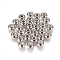 Non-Tarnish 304 Stainless Steel Smooth Rondelle Beads, Stainless Steel Color, 4x2mm, Hole: 1.6mm