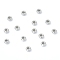 Non-Tarnish 202 Stainless Steel Spacer Beads, Flat Round, Stainless Steel Color, 3x1.5mm, Hole: 1.2mm