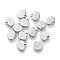 Non-Tarnish 304 Stainless Steel Charms, Laser Cut, Stamping Blank Tag, Heart, Stainless Steel Color, 5.5x5.5x0.5mm, Hole: 1mm