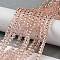 Glass Beads Strands, Faceted, Rondelle, Salmon, 2.3~2.7x2mm, Hole: 0.4mm, about 144~150pcs/strand, 28~29cm