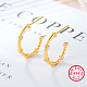925 серьга-гвоздик из стерлингового серебра JM0239-1-2