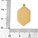 Подвески из нержавеющей стали 304 с эмалью STAS-I325-051G-3