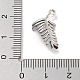 Подвески из латуни с прозрачным фианитом KK-Z061-15P-01-3