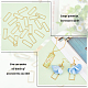 20шт латунные подвески FIND-BC0004-49-4