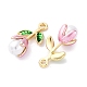 Подвески из эмали и сплава FIND-M060-22G-02-2