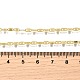 Ожерелья звенья цепи латуни NJEW-M108-06G-3