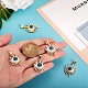 5шт латунные подвески KK-SZ0005-06-3