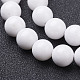 Естественно Mashan нефрита круглые бусины нити G-D263-8mm-XS01-2