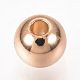 Spacer бисер латунные X-KK-Q738-6mm-03RG-3
