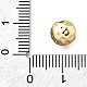 Латунные микропаве из прозрачного кубического циркония KK-U061-15A-G-3