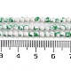 Синтетических нитей бирюзовые бусы G-U004-02L-5