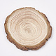 Неокрашенные необработанные деревянные кабошоны WOOD-T011-25-2