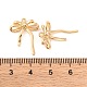 Латунные микропаве прозрачные подвески с фианитом KK-S389-02G-3