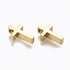 Маленькие подвески-крестики из нержавеющей стали 304 STAS-T041-07G-2