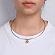 Ожерелья-чокеры из нержавеющей стали 304 NJEW-JN02498-7