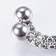 Регулируемая цепочка из нержавеющей стали 304 STAS-E443-37P-5