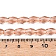 Прозрачные стеклянные бусины EGLA-A037-T6x8mm-D06-4