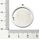 Подвески из нержавеющей стали 201 STAS-R118-07P-3