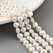 Нити из натурального культивированного пресноводного жемчуга PEAR-A006-07G