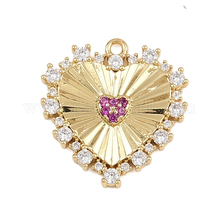 Латунные микро проложить кубического циркония подвески KK-I352-26G-02-1