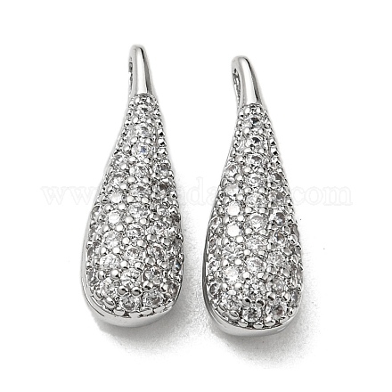 Латунные микро проложить кубического циркония подвески KK-H460-08P-1