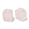 Drusy Cube Resin Rhinestone Beads, Bubblegum Beads for DIY Phone Charms, Pen and Jewelry Making Supplies, Pink, 16x16x16mm, Hole: 3.6mm