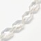 Faceted Hexagon Electroplate Glass Beads Strands, AB Color Plated, 18x12x8.5mm, Hole: 1mm, about 40pcs/strand, 25.5 inch