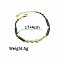 Golden Malachite Natural Pearl Bracelet Dopamine Fashion Simple Girlfriend Bracelet