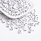 White Acrylic Horizontal Hole Letter Beads, Cube with Letter Y, Size: about 6mm wide, 6mm long, 6mm high, hole: 3.2mm, about 300pcs/50g