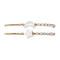 2Pcs 2 Styles Moon & Star Freshwater Shell & Natural Rainbow Moonstone Braided Bead Bracelet Sets, Adjustable Stackable Bracelets for Women, Inner Diameter: 2~3 inch(5~7.6cm), 1pc/style
