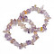 Unisex Chip Natural Ametrine Beaded Stretch Bracelets, Inner Diameter: 1-3/4~2 inch(4.5~5cm)