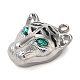Сплав эмали с подвесками из горного хрусталя FIND-G067-05P-2