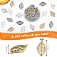 Подвески из сплава 40шт 4 цветов PALLOY-SZ0001-28-2