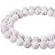 Матовые натуральные бусинки из голлива G-PH0028-8mm-01-1