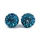 Pave disco бусины RB-Q195-10mm-229-4