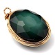 Подвески из стекла с жемчужным блеском PALLOY-JF00466-M-3