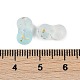 Прозрачные акриловые бусины градиентного цвета X1-OACR-M023-02I-3