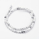 Естественно Howlite шарик нити G-G735-66-4mm-3