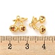 Латунные микро проложить кубического циркония подвески KK-K369-01G-01-3