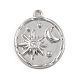 Латунные микро проложить кубического циркония подвески KK-D283-32P-02-1