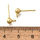 201 фурнитура для сережек-гвоздиков из нержавеющей стали STAS-R156-01G-05-2