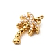 Подвески из искусственного жемчуга ABS из нержавеющей стали 304 STAS-B097-07G-01-2