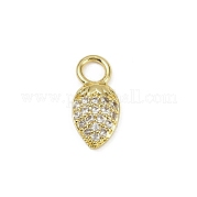 Латунные микро проложить кубического циркония подвески KK-M322-48G-01